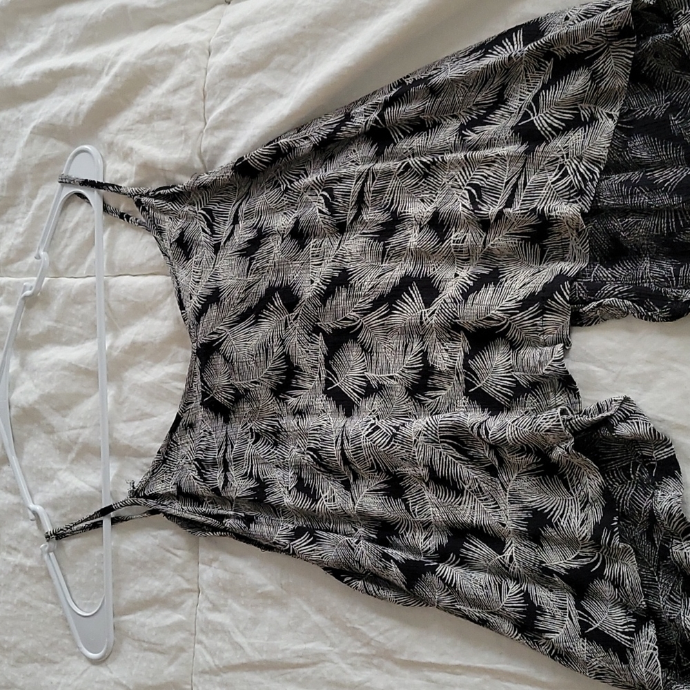 Forever21 Open Back Crop Top